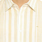 BASICS Mens  BEIGE SLIM SHIRT 23BSH51813 LS