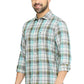 BASICS Mens  TEAL SLIM SHIRT 23BSH51680 HS