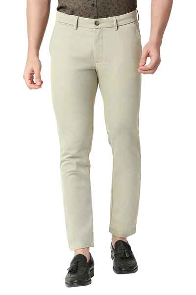 BASICS Mens  KHAKI TAPERED TROUSER 23BTR50280 FF