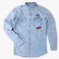 Lee Cooper Boys SHIRTS INDIGO 443018441 MRP.1699