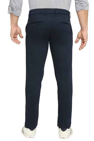 BASICS Mens  NAVY TAPERED TROUSER 23BTR51550 FF