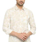 BASICS Mens  BEIGE SLIM SHIRT 23BSH51917 LS