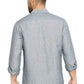 BASICS Mens  GREY SLIM SHIRT 23BSH51927 HS