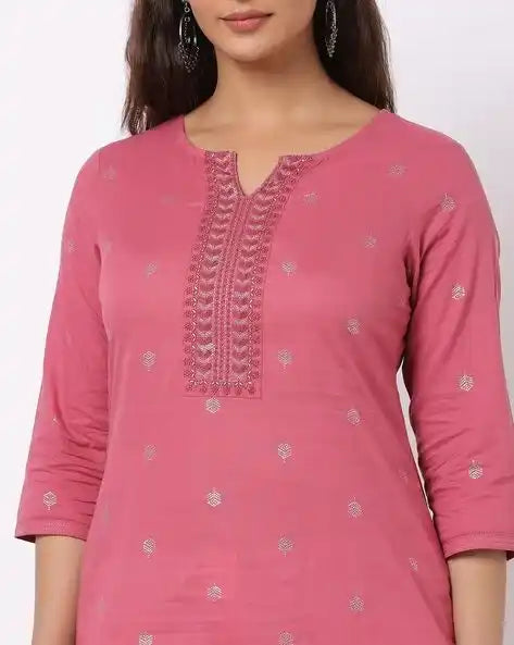 WOMENS KURTHI PINK