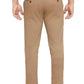 BASICS Mens  LIGHT BROWN TAPERED TROUSER 23BTR51563 FLATFRONT