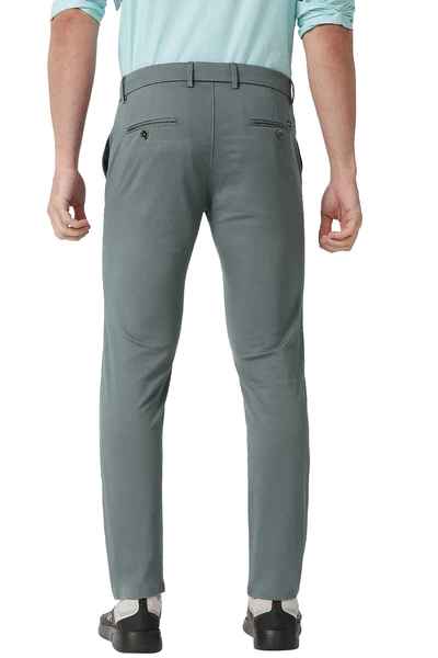 BASICS Mens  GREEN TAPERED TROUSER 23BTR50303 FF