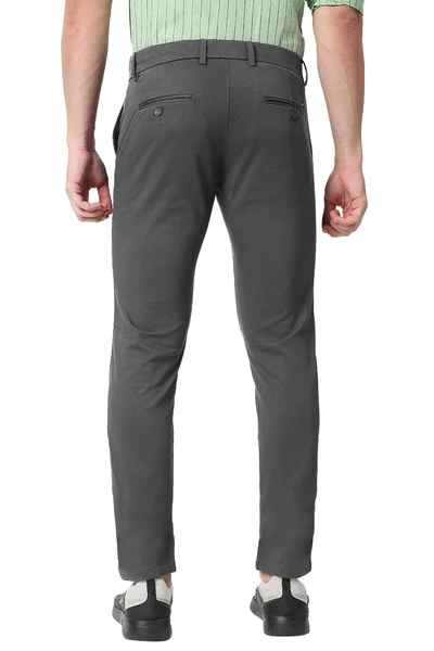 BASICS Mens  DARK GREY TAPERED TROUSER 23BTR50271 FF