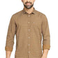 BASICS Mens  KHAKI SLIM SHIRT 23BSH51910 HS