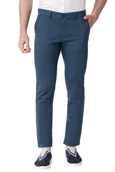 BASICS Mens  NAVY TAPERED TROUSER 23BTR50193 FF