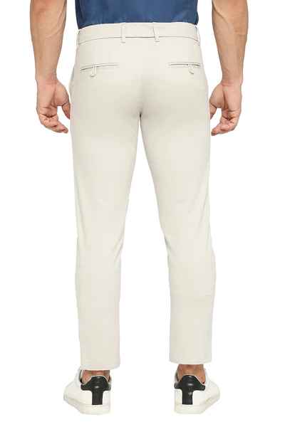 BASICS Mens  ECRU TAPERED TROUSER 23BTR51610 FF