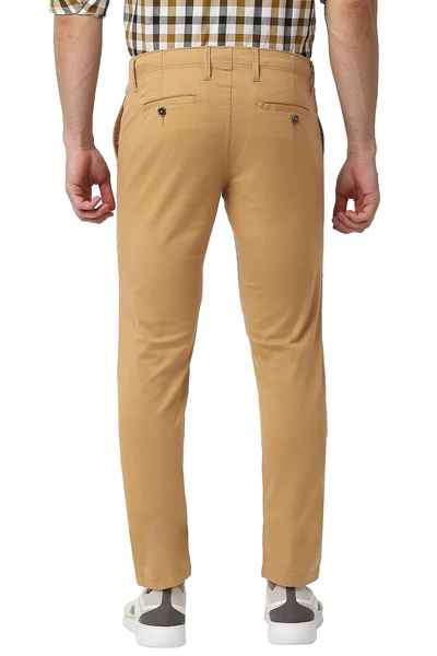 BASICS Mens  KHAKI TAPERED TROUSER 23BTR50173 FF