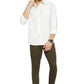 BASICS Mens  BEIGE SLIM SHIRT 23BSH51888 LS