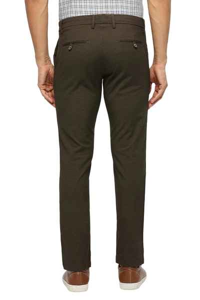 BASICS Mens  BROWN TAPERED TROUSER 23BTR51628 FF