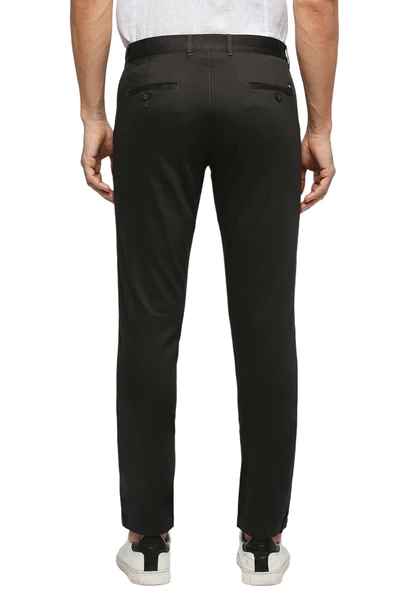 BASICS Mens  DARK GREY TAPERED TROUSER 22BTR51025 FLATFRONT