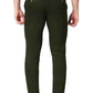 BASICS Mens  OLIVE TAPERED TROUSER 22BTR51026 FLATFRONT