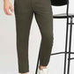 BASICS Mens  MID GREY TAPERED TROUSER 23BTR51802 FF