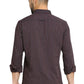 BASICS Mens  MAROON SLIM SHIRT 23BSH51955 LS