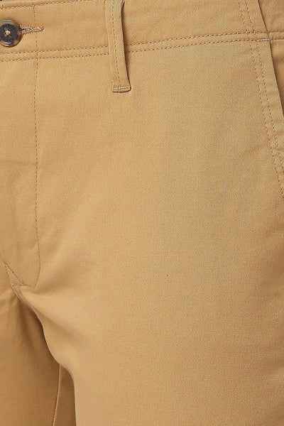 BASICS Mens  KHAKI TAPERED TROUSER 23BTR50173 FF