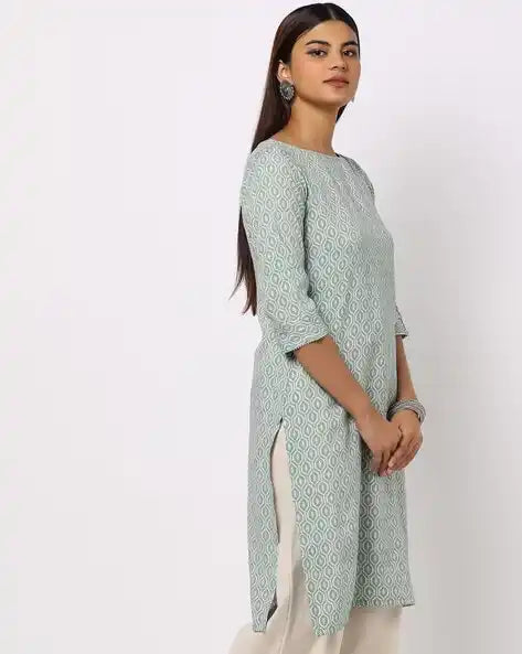 WOMENS KURTHI MILD BLUE