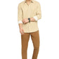 BASICS Mens  BEIGE SLIM SHIRT 23BSH51890 HS