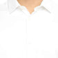 BASICS Mens  WHITE SLIM SHIRT 23BSH51718 LS