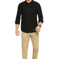 BASICS Mens  BLACK SLIM SHIRT 23BSH51526 HS