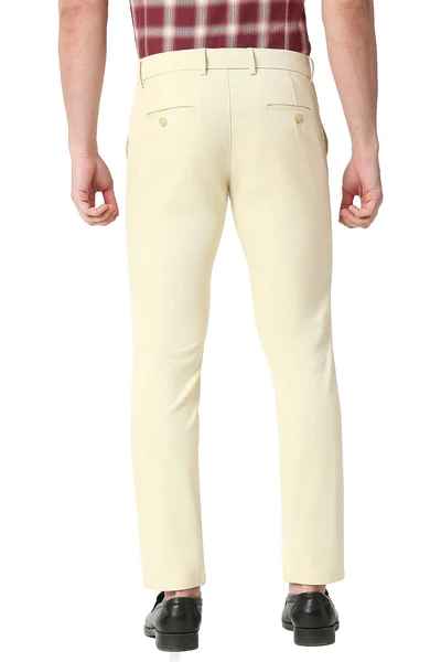 BASICS Mens  BEIGE TAPERED TROUSER 23BTR50242 FF