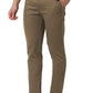 BASICS Mens  MID BROWN TAPERED TROUSER 23BTR50264 FF