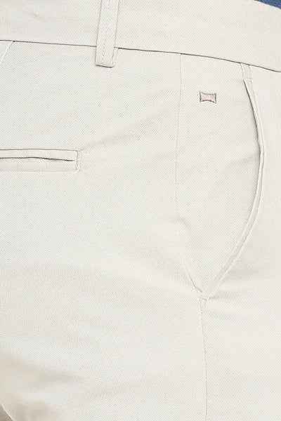 BASICS Mens  ECRU TAPERED TROUSER 23BTR51610 FF