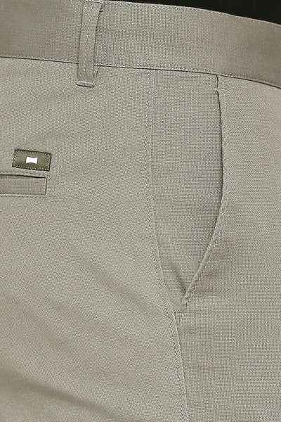 BASICS Mens  MID GREY TAPERED TROUSER 23BTR51572 FF