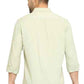 BASICS Mens  OLIVE SLIM SHIRT 23BSH51747 LS