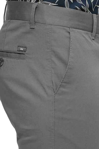 BASICS Mens  MID GREY TAPERED TROUSER 23BTR51602 FF