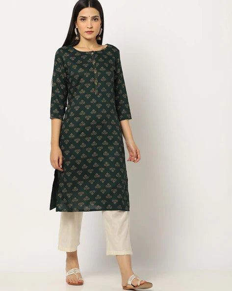 WOMENS KURTHI NAVY