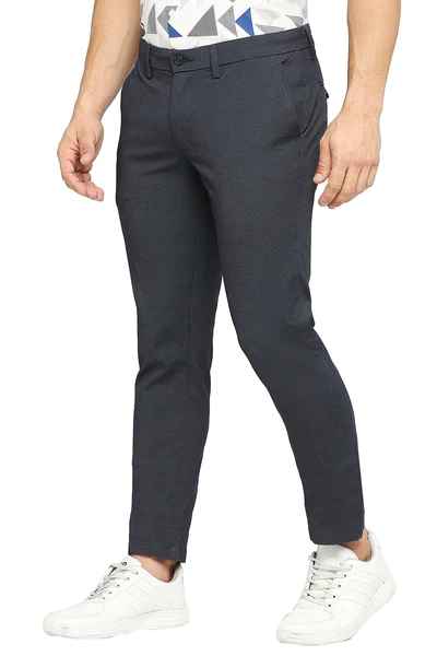 BASICS Mens  NAVY TAPERED TROUSER 23BTR51627 FF