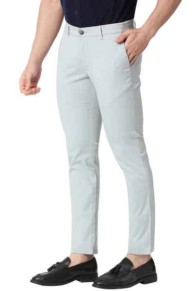 BASICS Mens  LIGHT GREY TAPERED TROUSER 23BTR50255 FF