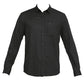 BASICS Mens  BLACK SLIM SHIRT 23BSH51966 HS