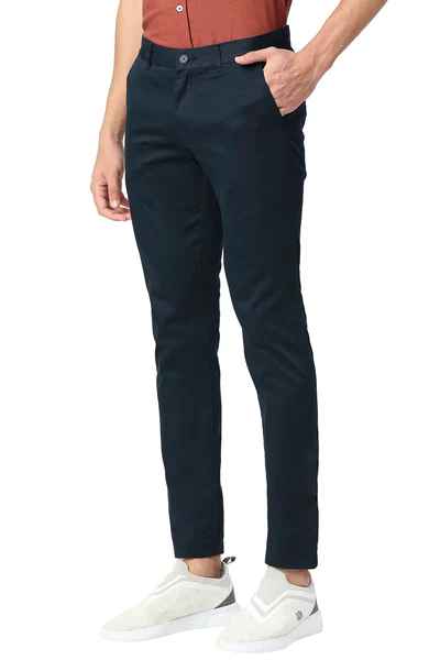 BASICS Mens  NAVY TAPERED TROUSER 22BTR51024 FF