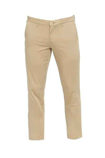 BASICS Mens  KHAKI TAPERED TROUSER 23BTR52945 FF