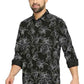 BASICS Mens  BLACK SLIM SHIRT 23BSH51824 LS