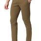 BASICS Mens  BROWN TAPERED TROUSER 23BTR50302 FF