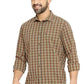 BASICS Mens  GREEN SLIM SHIRT 23BSH51488 HS