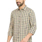 BASICS Mens  BEIGE SLIM SHIRT 23BSH51531 LS