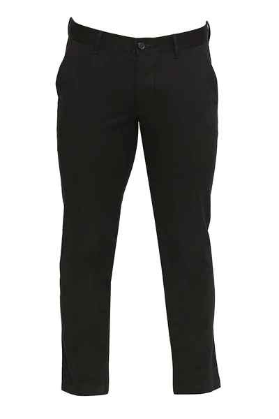 BASICS Mens  BLACK TAPERED TROUSER 23BTR51578 FF