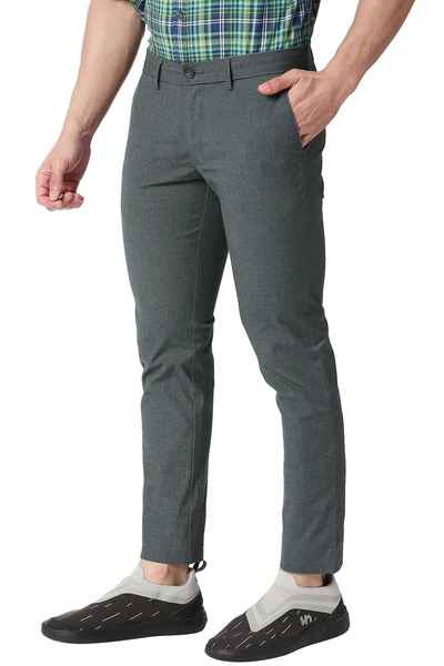 BASICS Mens  DARK GREY TAPERED TROUSER 23BTR50306 FF