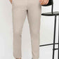 BASICS Mens  MID BROWN TAPERED TROUSER 23BTR51629 FF