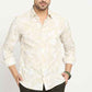 BASICS Mens  BEIGE SLIM SHIRT 23BSH51917 LS