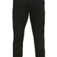 BASICS Mens  BLACK TAPERED TROUSER 23BTR51551 FF