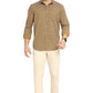 BASICS Mens  KHAKI SLIM SHIRT 23BSH51910 HS