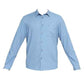 BASICS Mens  BLUE SLIM SHIRT 23BSH52059 LS