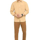 BASICS Mens  LIGHT BROWN SLIM SHIRT 23BSH51480 HS